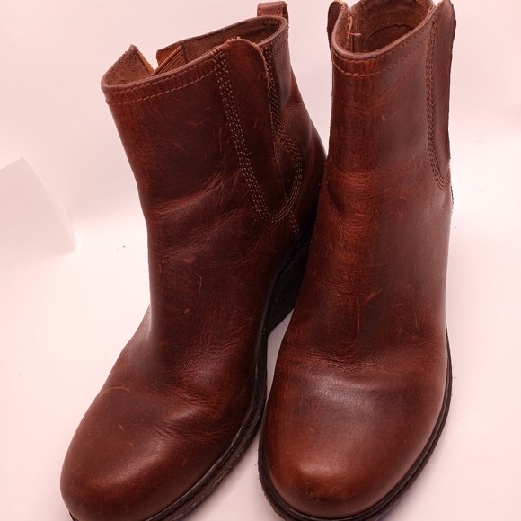 Timberland Leather Amston Chelsea Ankle Wedge - Picture 2 of 7